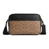 Coach Graham Artificial Leather With Cow Leather Shoulder Bag, Crossbody Bag Medium Men's Brown & Yellow & Black CV921-QBNRX