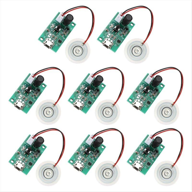 *A91P 8PCS Humidifier Ultrasonic Sheet 20mm Atomizer Membrane Plate Transducer Sheet Ultrasonic Humidifier Gasket Repair