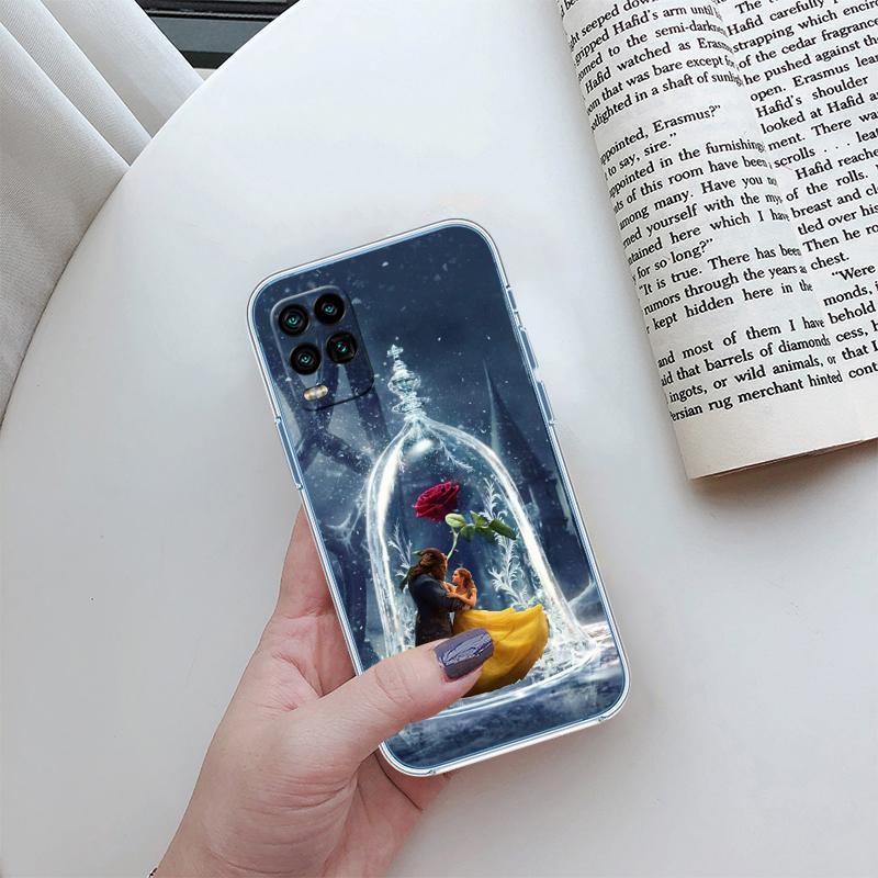 Beauty and the Beast Transparent Phone Case for Motorola Moto G7 G8 G9 G84 G85 G73 G24 G15 Z2 Play Power Plus