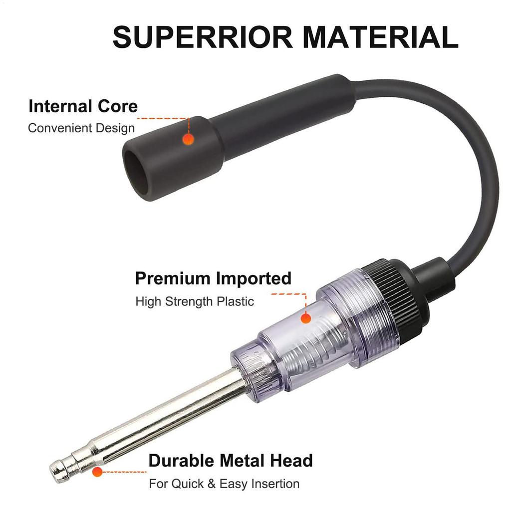 Spark Ignition Tester Motorcycle Engine Detector Efficient Engine Ignition Spark Plug Tester Multifunctional Car Exterior