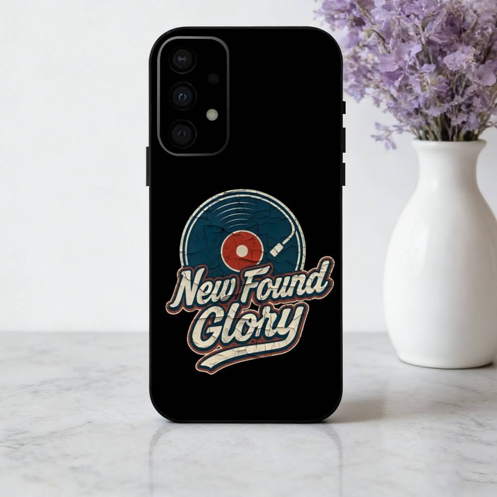 Punk N-New Found Glory Band phone Case For Samsung Galaxy A73,A72,A71,A70,A53,A52,A51,Others Soft Black Shell