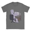 Smiling Friends T-Shirts Herren Reine Baumwolle Lustige T-Shirts Rundhals T-Shirts Kurzarm Kleidung Geschenkidee
