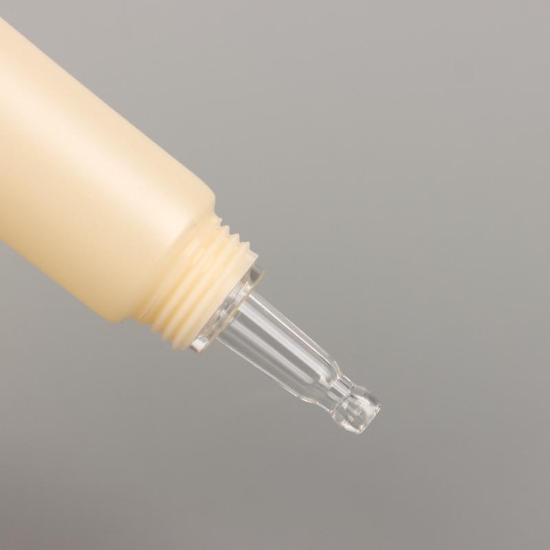 Tubos Cosméticos Macios 10/15/30G Protetor Solar Creme Loção Base Líquida Frascos Recarregáveis Conta-Gotas de Ácido Hialurônico Frasco Vazio
