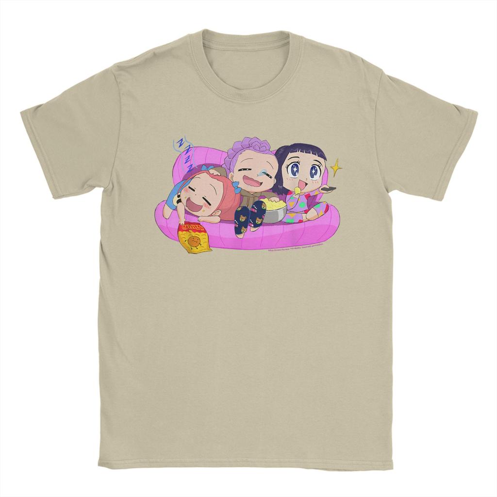 Nadměrné tričko Demon Hunters Chibi Huntrx Relaxuje na gauči Bavlněná trička Tričko pro muže Letní top s krátkým rukávem Trička