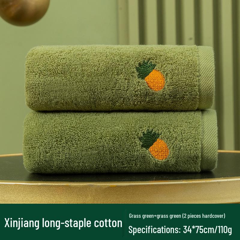 Pure Cotton Quick-Dry Towels - Absorbent & Lint-Free for Men & Women, Creative Couple Set