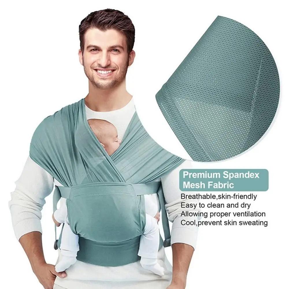 Ergonomic Infant Swaddle Strap Breathable Infant Carrier Backpack Newborn Baby Sling Wrap  Mommy