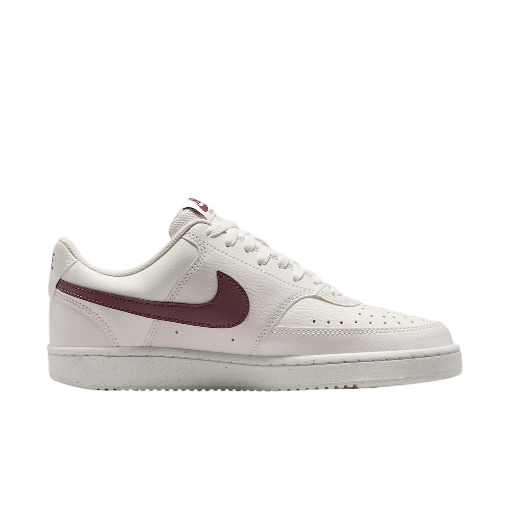 Nike Court Vision Low Synthetikleder Atmungsaktiv Niedrig geschnitten Skateschuhe Damen DH3158-012