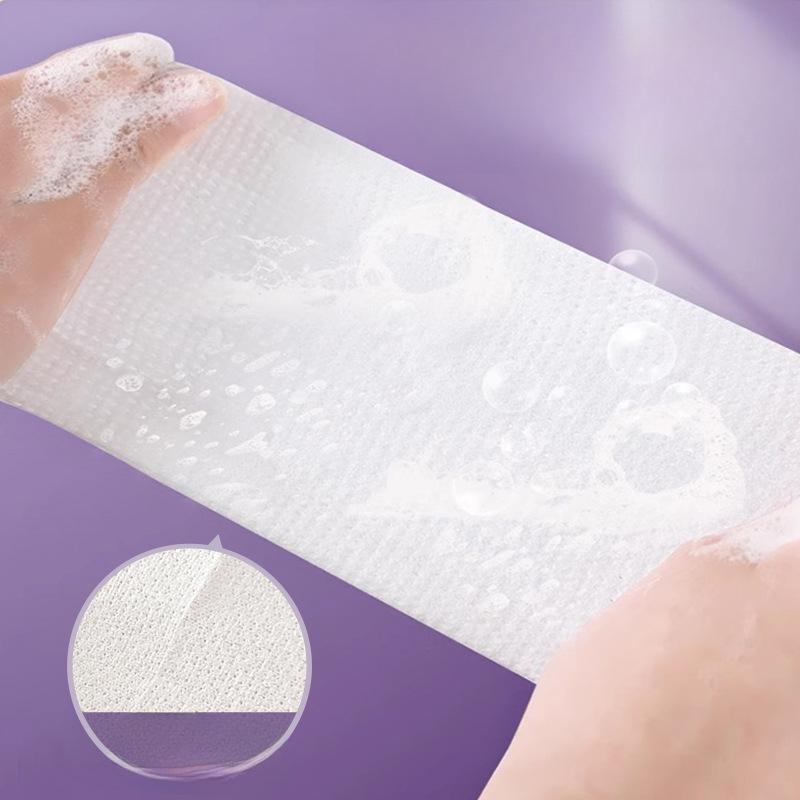 Small Cotton Foam Scrub Cloth Dishwashing LiquidKitchen CleaningScouring Pad Dual-purpose Dishwashing Cloth