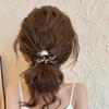 2024 Korean High-End Pearl Leopard Print Hair Tie for Women