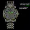 Relógio Automático Skeleton Importado Suíço - Feminino & Masculino Luminoso à Prova d'Água