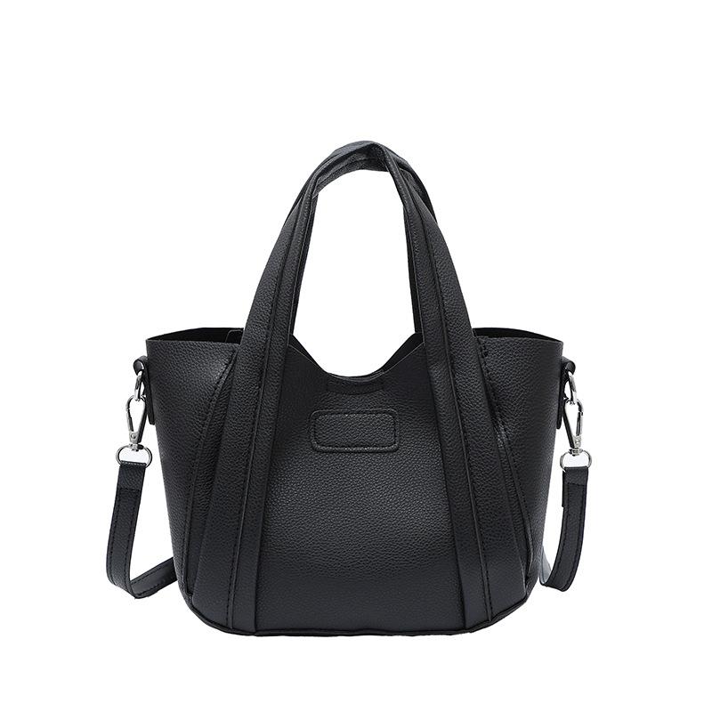 Niche bag new bucket bag new texture women s bag vegetable basket handbag versatile shoulder messenger bag