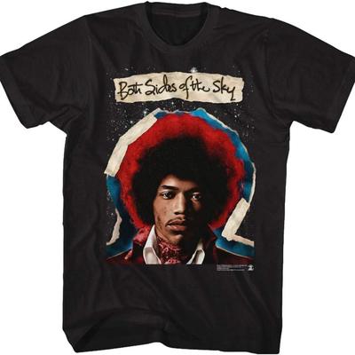 American Classics Standard Jimi Hendrix Both Sides of The Sky Adult Mens T-Shirt