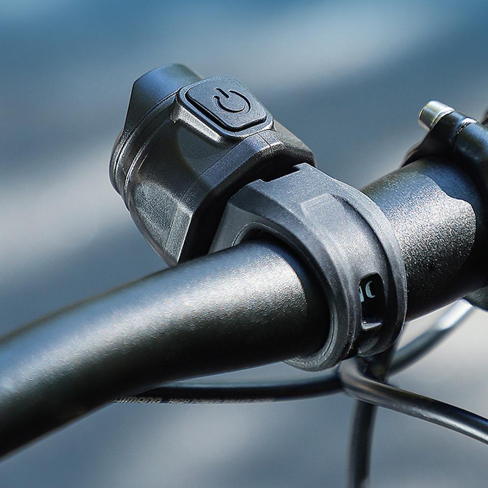 Clacson Elettronico Per Bici Con Allarme 110dB E Luci LED – Ricaricabile USB, Impermeabile Per Mountain Bike