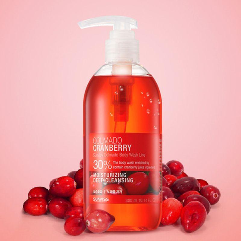 Kolmado Cranberry Body Wash 300ml WS02AB08
