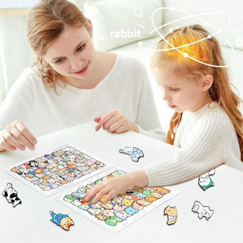 Dinosaur Animal Cats Jigsaw Puzzles Irregular Shaped Animal Shape Puzzles Desk Decoration