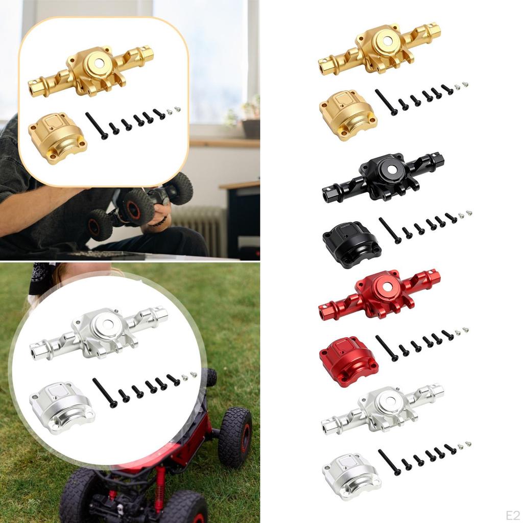 Front and Rear Axle Housing Aluminum Alloy Easy to Install Professional Direct Replaces RC Model
