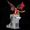 1176Pcs MOC Dragons Game Roller Dice Tower Building Blocks Set And Dungeonsed Self-Loading Dice Bricks Toys Kids Christmas Gift