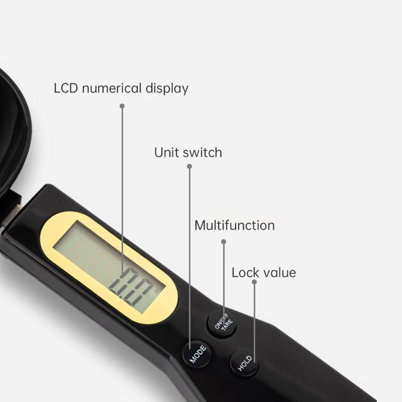 Scale Weighing Spoon Kitchen Scale Electronic Measuring Spoon G Coffee Powder Scale Baking Scale Electronic Measuring