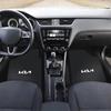 VAZY7 Rubber Car Floor Mats Waterproof Dust-Proof Auto Foot Pad For KN Rio Ceed Sportage Cerato Soul Sorento Optima Picanto Stonic