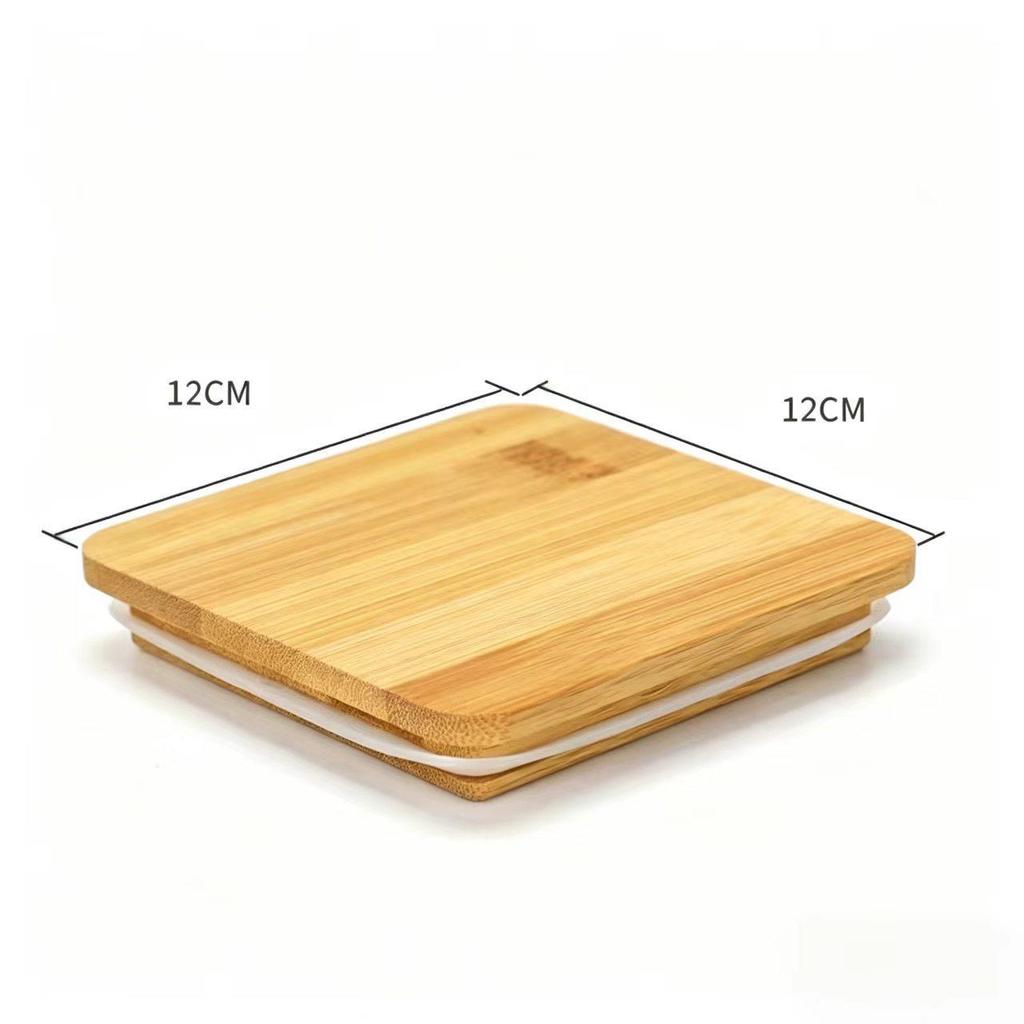 Solid Wood Mug Lids - Thickened Wooden Sealing Tops for Cups