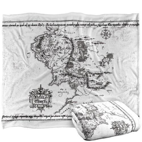 Lord Of The Rings World Map Blanket