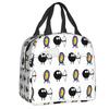 Dartscheibe Isolierte Lunchtaschen für Damen Pfeil Bogenschießen Ziel Dartscheibe Tragbarer Kühler Thermische Lebensmittel-Lunchbox Schule