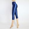 Satin Silky Smooth Women Pants Sexy Tight High Waist Gloss Pants Capris Yoga Sports Joggers Sweatpants Women Pants Bottoms
