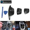 Car Gear Shift Knob Panel Trim Cover For BMW 1 2 3 4 5 6 7 X3 X4 X5 X6 F07 F10 F11 F15 F16 F25 F26 F30 F34 G01 G02 G11 G12 G30