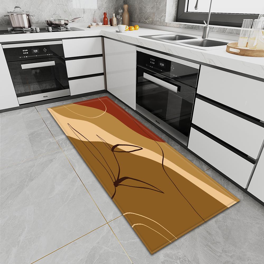 Alfombra de cocina, alfombra para puerta de entrada, dormitorio, pasillo, alfombra para la puerta del baño, alfombra para sala de estar