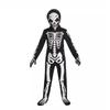 Leuchtendes Skelett Schädel Kostüm Leuchtet im Dunkeln Halloween Cosplay Outfits Mottoparty