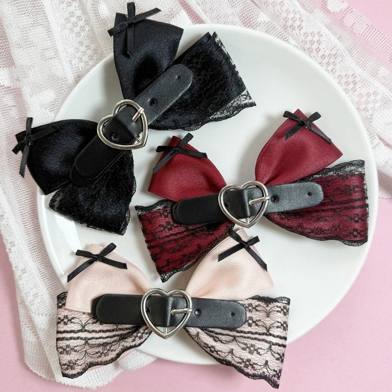 Elegant Hairpin Large Bow Hair Clip Bow Bowknot 2000s-style Ribbon Bunches