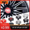 Autosticker 56mm 4 stuks Toepasbaar op Tesla originele wieldop Model3 Model Y Model S X wieldop bandencentrumkap lo