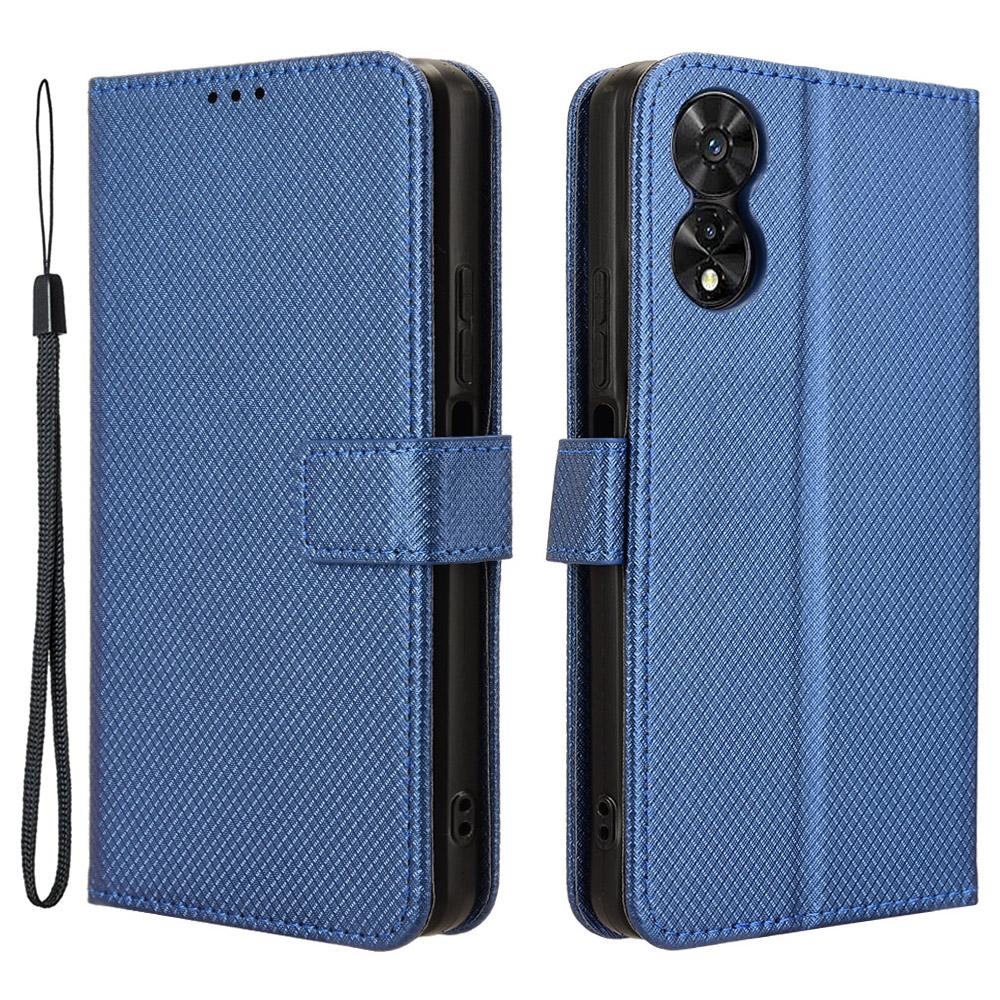 Für TCL 50 SE Wallet Handyhülle Diamanttextur PU-Leder Klapphülle