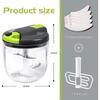 Food Garlic Blender Garlic Onion Speedy Chopper Meat Grinder Hand Power Mincer Manual Food Chopper