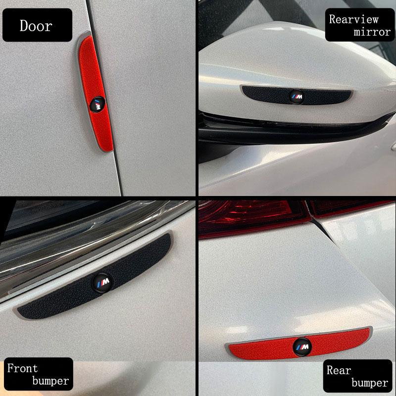 Car Door Anti-collision Protector Bar Stickers Edge Protection For BMW M Power X1 e84 X3 f25 X5 e53 x6 e71 ix3 i3 320i 330d M4 mkhr65