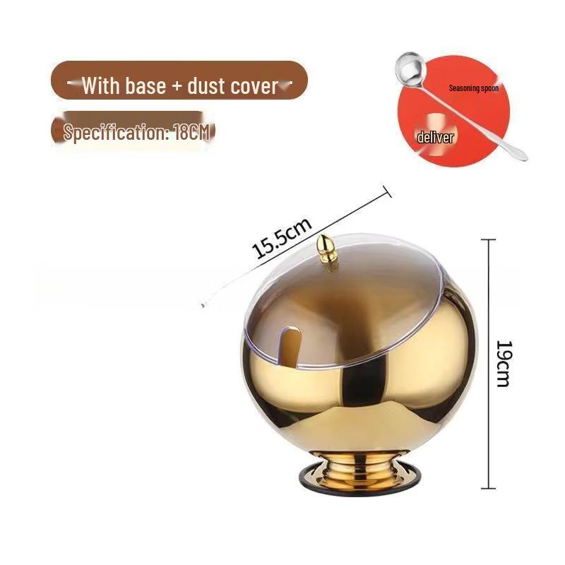 

Stainless Steel Spherical Buffet Condiment Bowl