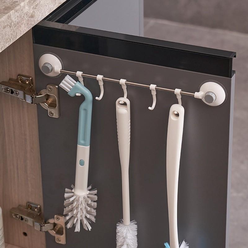 Sticky Wall Durable Hangers With Abs Material For Kitchen Bathroom Room Living