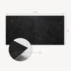 Self-adhesive vinyl panel with pattern for the living room 100x50 cm Elegant marble pattern