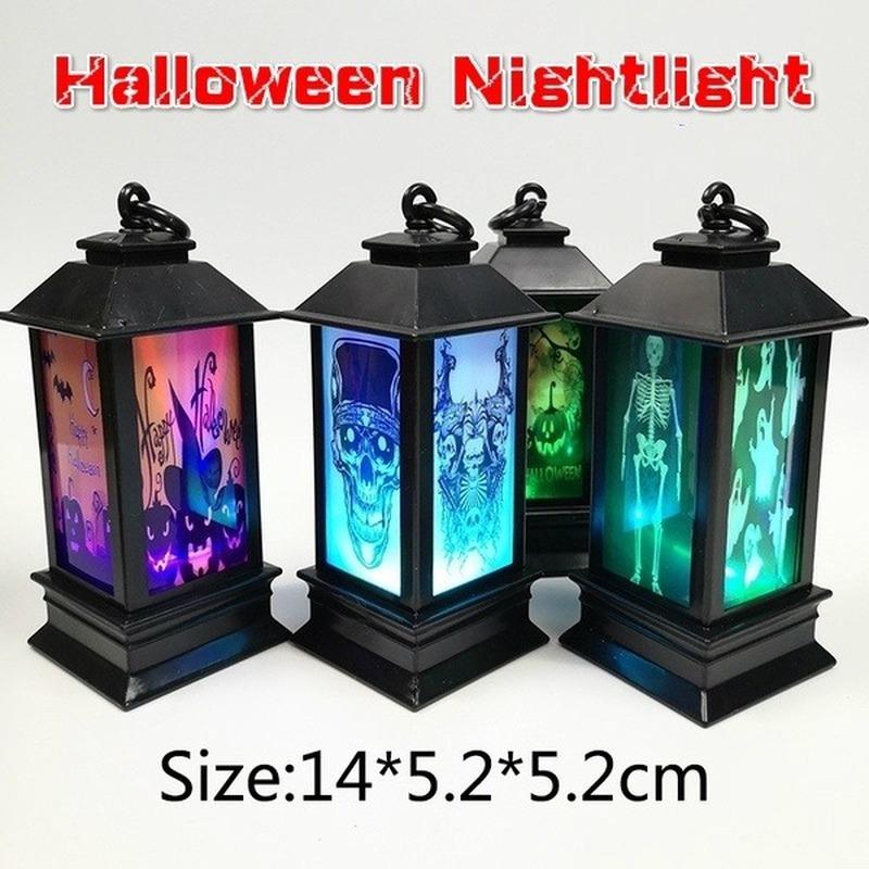 Halloween Decorative Props Ghost Festival Atmosphere Decoration Halloween Light Luminous Nightlight