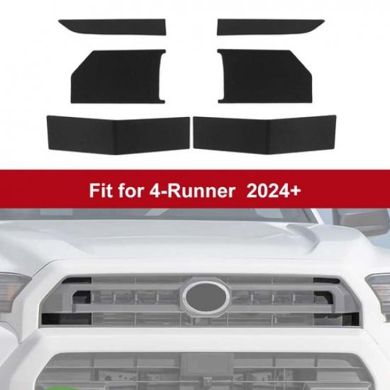 For 4runner SR5 2025+ 6x Aluminum alloy Front Grill Decoration Coves Strips Set