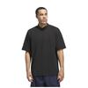 adidas Mens Logo Mock Neck Loose T-Shirt