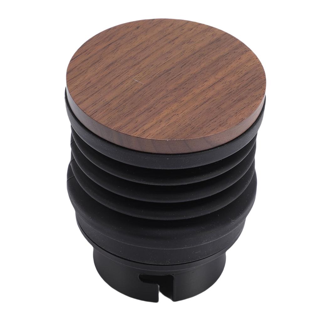 Single Dose Hopper with Bellow Fit for Gemilai 9015C Coffee Grinder Silicone Wood Blowing Bean Bin Accessories