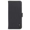 KHAZNEH For Motorola Moto G56 5G Case Genuine Cow Leather Flip Phone Cover