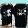 Katseye Vintage Baumwolle Bedrucktes T-Shirt Rundhalsausschnitt Kurzarm Für Männer Frauen