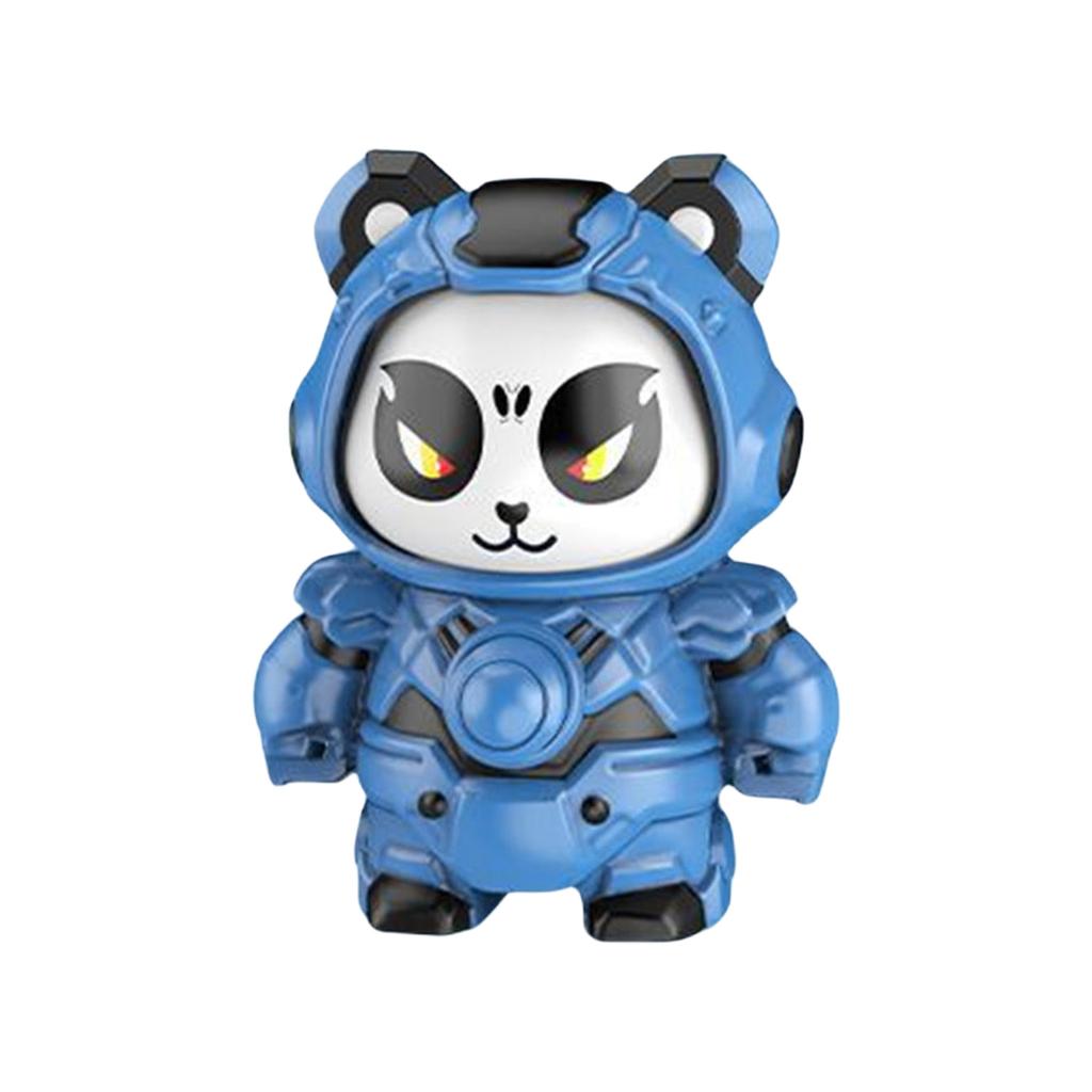 Face Changing Panda Keychain Eye Catching Panda Keychain With Face Changing Mechanism Bag Hanging Accessory