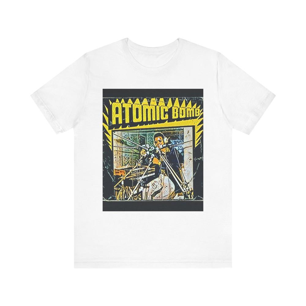 

Atomic Bomb William Onyeabor Graphic Print Unisex Jersey Short Sleeve Tee Shirt 4XL