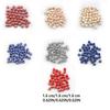 Wood Separation Beads DIY Decoration Spacer Balls Pocket-Size Sewing Bead Set Bracelet Charms Jewelry Handmade Needlework
