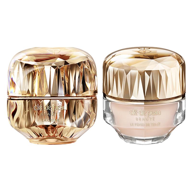 

Кле Де Пеау Б юті (КПБ) Набір La Crème та тонального засобу La Crème 30ml + The Foundation #I10