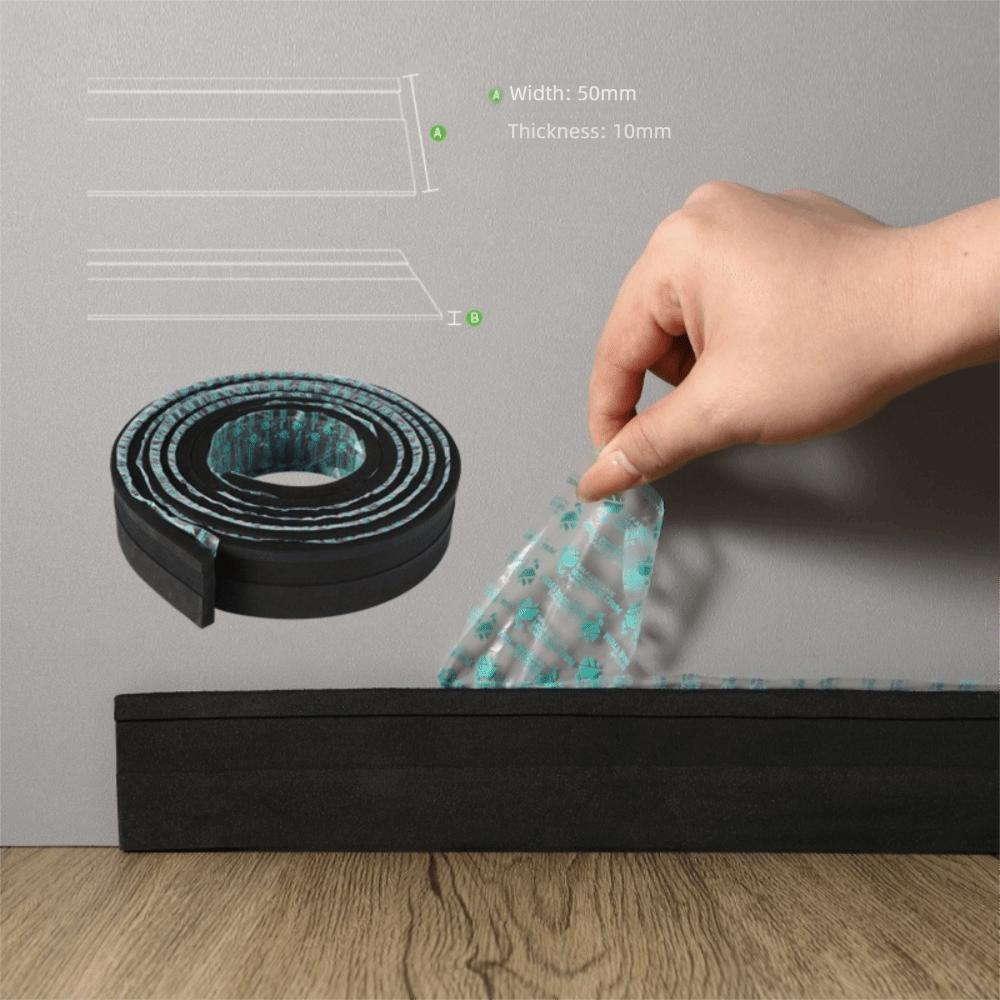 Thickened Wall Baseboard Anti-collision Wall Sticker High Quality Molding Trim  Living Room