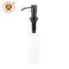 Kitchen Black Brushed Metal Stainless Steel Built in Pump Kitchen Sink Dish Hand Soap Dispenser Countertop for Kitchen